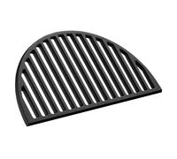 Wiltec Grille BBQ Semicirculaire 46,7x22,8x0,9cm Fonte Barbecue Grillade Cuisson