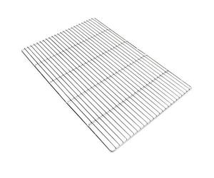 Wiltec Grille de barbecue Carrée en Acier fin 60 x 40 cm Barbecue boule et Barbecue rond Grillade Terrasse Jardin Plancha Viande Légumes