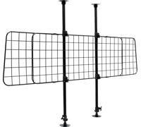 Wiltec Grille de voiture pour chien – Modèle B – Réglage en continu – Hauteur 72-136 cm / Largeur 118-128,5 cm – Pare chien de Sécurité Protection – Séparation automobile pour Usage Universel