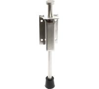 Wiltec Guide de porte à pédale 33-59 mm en Acier inoxydable Butoir de porte Amortisseur de sol Bloque-porte Cale à pédale Quincaillerie