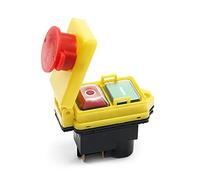 Wiltec Interrupteur de mise en marche et arrêt d'urgence - 72 x 41 x 75 mm - pour pompe diesel auto-amorçante/à fuel TP04032 / TP04013 - Pièce de rechange détachée