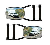 Wiltec Jeu 2x Extension de Rétroviseur universel pour camping-car - 190 x 127 mm - Pliable, Réglable, Articulé- Visibilité supplémen