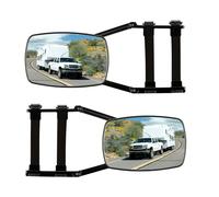 Wiltec Jeu 2x Extension de Rétroviseur universel pour camping-car - 190 x 127 mm - Pliable, Réglable, Articulé- Visibilité supplémentraire - pour Caravanes