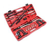 Wiltec Jeu Compresseur de ressort de soupape - 235 x 85 x 520 mm - 25 pièces avec coffret - Outil de Démontage joint de queue de sou