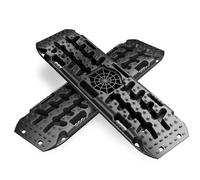WilTec Jeu de plaques de désensablage 1063 x 298 x 66 mm PE-HD & PE-LD, désenlissement, déensablement, Aide dégagement Sable, SUV