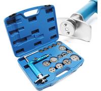 Wiltec Jeu Repousse-piston pour Étriers de frein avec 16 pièces – avec Coffret 400 x 315 x 100 mm – Outils air comprimé – pour Frein à disque pneumatique
