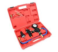 WilTec Kit 3 pièces du Système de Refroidissement Universel - 340 x 240 x 80 mm - avec Coffret - Testeur pour Purge et Remplissage de Liquide - Outil Circuit Refroidisseur