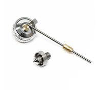 Wiltec Kit de buse pour pistolet à peinture HVLP H2000 / H2000P - buse 0,5 mm, aiguille 0,5 mm - Aérographie, Tanning, Tatouage, Nail Art, Manucure