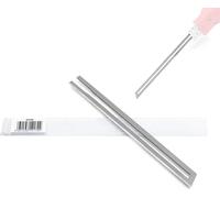 Wiltec Lame trempée droite pour coupe-polystyrène - longueur de 150 mm - en alliage nickel-chrome - Découpe Styromousse Matériaux isolants Accessoire pour Scie polystyrène