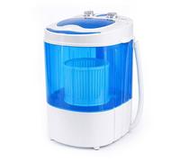 Wiltec Lave-linge camping jusqu'à 3,0 kg 150 W, mini lave-linge 33 x 35 x 52,5 cm pour laver et essorer, machine à laver de voyage a