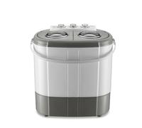 Wiltec Lave-linge de camping 230 W, 60 x 36 x 60 cm, mini-lave-linge pouvant contenir jusqu'à 3,0 kg de linge, lave-linge de voyage avec une capacité d'essorage de 2,0 kg
