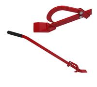 Wiltec Levier tourne-billes bois - 120 cm de long - pour grumes 540 mm - Aide-abattage universelle et Maintien tronçonneuse - Croche