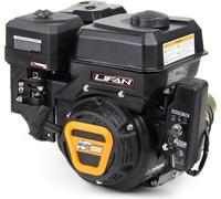 Wiltec LIFAN KP230E Moteur essence – 415 x 380 x 380 mm – 4,8 kW (6,5 CV) – 223 ccm – 4 temps, 3,6 L, 20 mm – OHV, 9,5:1 – Monocylindre Lanceur électrique – pour Plaque vibrante et Engin Chantier