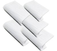 Wiltec Lot 5x Torchon pour pressoir – 260 x 260 x 460 mm – 12 L – Sac de filtrage en polyester – Robuste et fin – pour Presse manuelle pour Moût de pomme poire raisins baies – Vin Cidre