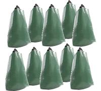 Wiltec Lot de 10x Sac d’arrosage goute à goutte – 920 x 1 x 880 mm – 75 L – Irrigation à long terme en cas de Sécheresse – Arrosoir d’arbres