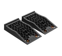 Wiltec Lot de 2 rampes voiture d’accès extra plates - 430 x 235 x 80 m