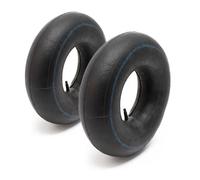Wiltec Lot de 2x Chambre à air 3.50-8 pour petit pneu - 200 mm / 365 mm - Valve droite TR13 - capacité de charge max. 130 kg - pour