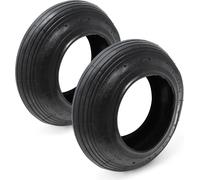 Wiltec Lot de 2x Pneu 3.50-8 p