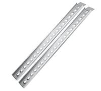 Wiltec Lot de 2X Rampe de Chargement 1920 x 163 mm - capacité de Charge Max. 364 kg - Profil à Trous - en Aluminium - Rampe d'accès Utilitaire Moto ATV Quad remorque
