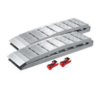 Wiltec Lot de 2x Rampe de chargement pliable 2280 x 280 mm - capacité