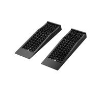 Wiltec Lot Rampes Camping-Car 5 T Max. Cale d’accès Polypropylène 70x 20x7,8 cm Calage Véhicule Caravanes et Voitures Basses Nivellement & Entretien & Immobilisation Véhicule Butée Bloque-Roue