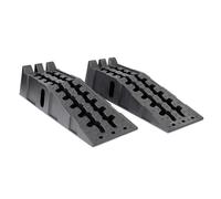 Wiltec Lot Rampes Voitures 5 T Max. Cale d’accès Polypropylène 70x 20x7,8 cm Calage Véhicule Caravanes et Voitures Basses Nivellement & Entretien & Immobilisation Véhicule Butée Bloque-Roue