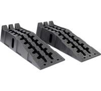 Wiltec Lot Rampes Voitures 5 T max. Cale d’accès Polypropylène 70x 20x7,8 cm Calage Véhicule Caravanes et Voitures basses Nivellement & Entretien & Immobilisation Véhicule Butée Bloque-roue