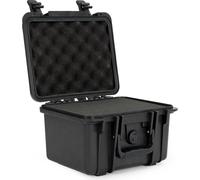 Wiltec Mallette de transport universelle robuste – 27 x 23,1 x 18 cm – en PP et Fibre de verre – avec Mousse cube personnalisable – Valise de protection pour équipements fragiles et délicats – IP67