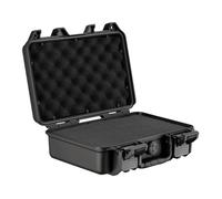 Wiltec Mallette de transport universelle robuste - 32 x 22,9 x 11,2 cm - en PP et Fibre de verre - avec Mousse cube et panneaux personnalisables - Valise de protection pour équipements fragiles - IP67