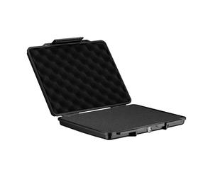 Wiltec Mallette de transport universelle robuste - 33,2 x 26,1 x 4,9 cm - en ABS - Valise de protection pour équipements fragiles et délicats - avec Bandoulière - IP67