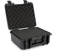 Wiltec Mallette de transport universelle robuste – 34 x 31 x 15,2 cm – en PP et Fibre de verre – avec Mousse cube personnalisable – Valise de protection pour équipements fragiles et délicats – IP67