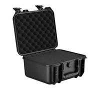Wiltec Mallette de transport universelle robuste - 36,2 x 31 x 17,5 cm - en PP - avec Mousse cube personnalisable - Valise de protec