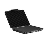 Wiltec Mallette de transport universelle robuste - 33,2 x 26,1 x 4,9 cm - en ABS - Valise de protection pour équipements fragiles et délicats - avec Bandoulière - IP67