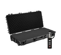 WilTec Mallette Universelle 119 x 53 x 21 cm avec Serrure, Mallette de Transport étanche avec Rembourrage en Mousse, Mallette de Protection en PP et Fibre de Verre