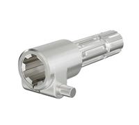 WilTec Manchon de Prise de Force Cardan - Longueur 160 mm - Raccord logement 1 3/8" 6D - Raccord Sortie 8-32x38x6 - Ø 39 mm/37,92 mm - Arbre cannelé de Tracteur