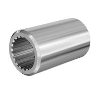 WilTec Manchon pour Arbre de Transmission Arbre cannelé Type E 100 mm 1 3/4" 20 Dents 20 Rainures Tracteur