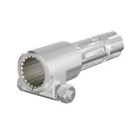 WilTec Manchon Prise de Force Cardan 160mm Logement pour Arbre cannelé 1 3/8" 21D Sortie 8-32x38x6 Tracteur
