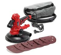 Wiltec Meuleuse angulaire avec Fonction sous vide Auto-aspirante - 900 W / 1400-2700 tr/min - Outil de polissage ébarbage meulage ponçage pour plaquisterie