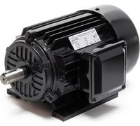 Wiltec Moteur asynchrone triphasé électrique professionnel – 350 x 180 x 230 mm – 2 Pôles – 415 V / 1,5 kW / 2 CV / 2830 tr/min – Forme B3 – avec Enroulement en cuivre