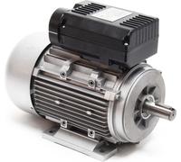 Wiltec Moteur électrique monophasé 2 pôles – 230 V, 2,2 kW (3 CV), 2850 tr/min – avec Condensateur de démarrage et Bobinage en aluminium – Moteur asynchrone