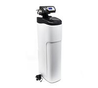 Wiltec NW-SOFT-D Adoucisseur d'eau - 1000 l/h - avec réservoir de saumure de 30 kg - appareil de détartrage pour adoucissement d’eau potable du robinet