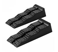 Wiltec Paire de cales à niveaux 40/70/100 mm 5 t, lot de 2 cales de montée avec 3 niveaux de hauteur, cales de compensation pour car