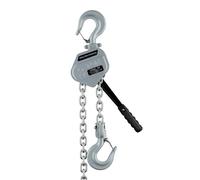 Wiltec Palan à chaîne manuel à levier VM3 - 3 t x 1,5 m - en Aluminium - Hauteur de levage standard 1,5 m - Palan mécanique de levage