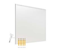 Wiltec Panneau chauffant infrarouge - 290 W - 620 x 520 x 15 mm - Chauffage IR électrique mural - Émetteur Radiateur à Rendement efficace