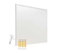 Wiltec Panneau chauffant infrarouge - 290 W - 620 x 520 x 15 mm - Chauffage IR électrique mural - Émetteur Radiateur à Rendement eff