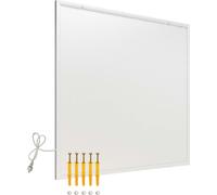 Wiltec Panneau chauffant infrarouge – 290 W – 620 x 520 x 15 mm – Chauffage IR électrique mural – Émetteur Radiateur à Rendement efficace