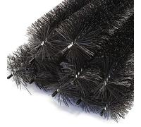 Wiltec Pare feuilles Lot de 10 pièces 12 m, 10 x 120 cm x Ø 19 cm, Protège gouttière, Hérisson stop feuilles, Protection contre feuillages et martres