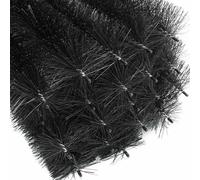 Wiltec Pare feuilles Lot de 20 pièces 24 m, 20 x 120 cm x Ø 12 cm, Protège gouttière, Hérisson stop feuilles, Protection contre feuillages et martres