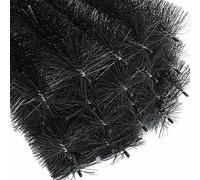 Wiltec Pare feuilles Lot de 20 pièces 24 m, 20 x 120 cm x Ø 12 cm, Protège gouttière, Hérisson stop feuilles, Protection contre feuillages et martres