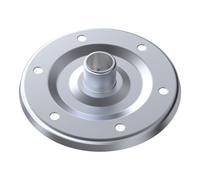 Wiltec pièce de rechange pour réservoir à membrane 24-100 l bride en acier inoxydable DN 25 pour vase d'expansion, réservoir de compensation de pression pour système d'alimentation en eau domestique